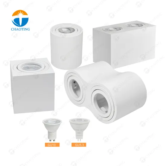 Aluminum Surface Mount LED Downlight Fixture MR16 Spotlight