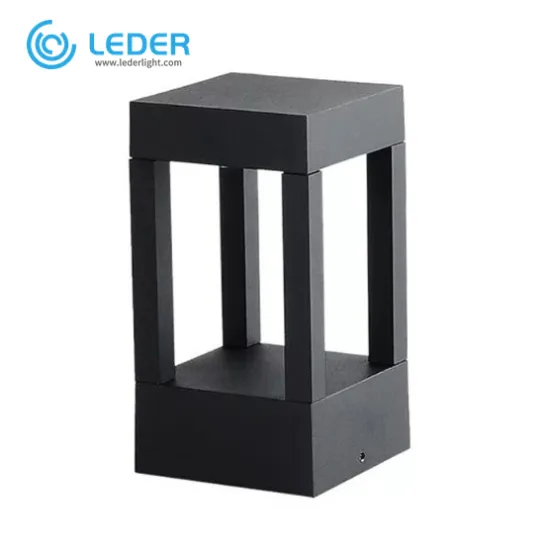 LEDER LED Square Bollard Light