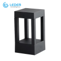 LEDER Borne d&#39;éclairage carrée LED