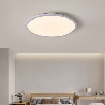Aluminum Round Surface-Mounted LED Ceiling Light - Anti-Glare 30W/39W for Living Room