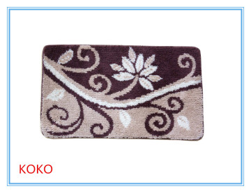 3 colors series B6 100% polyester wrinkle resistant door mat