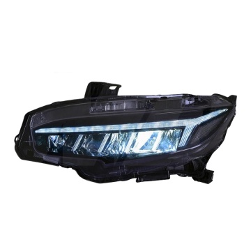 B Style LED Headlights for 2016-2019 Honda Civic X