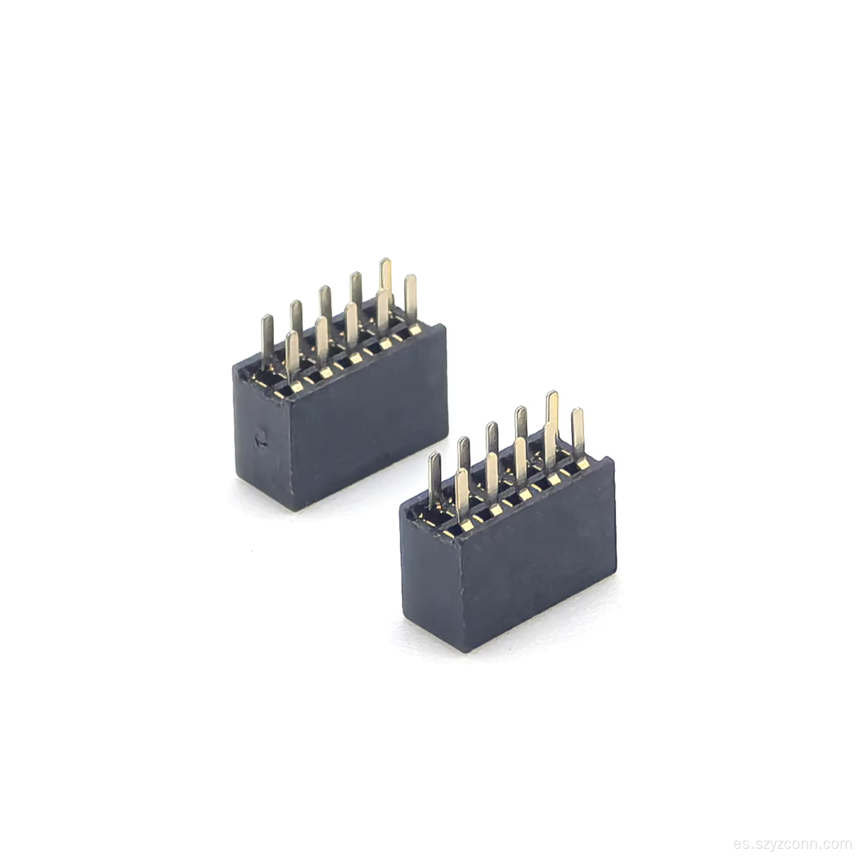 Conector hembra de 1,27 mm recto 10P