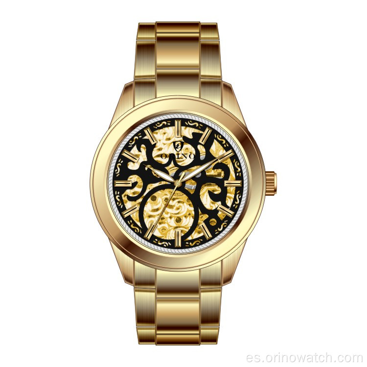 Lucky Claulds Skeleton Lady's Automatic Watching