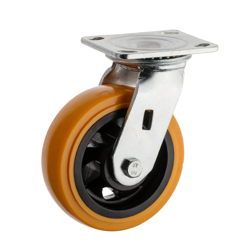 Heavy duty caster with PU wheel