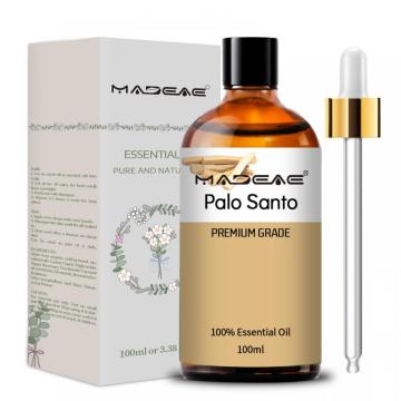 Fragrância Guaiac Wood Oil Organic Palo Santo Óleo Essential para Cosméticos