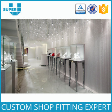 Retail Store Decor Equipment Jewelry Display Case Showcase Display Cabinet