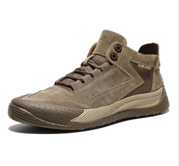 Wholesale High-Top Safety Toe Leather Boots for Men