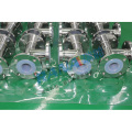 PFA Lined SS304 Equal Tee Pipe fittings