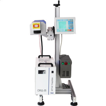 High Accuracy PET Bottle Lid Marking System - 5W UV Laser Marking Machine