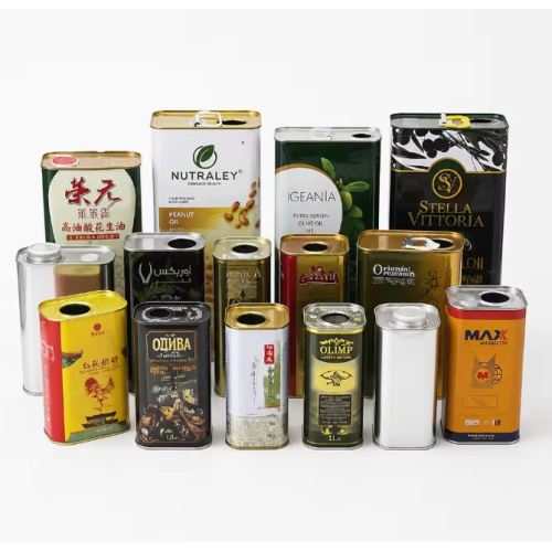 علبة زيت طهي مربعة مخصصة OEM