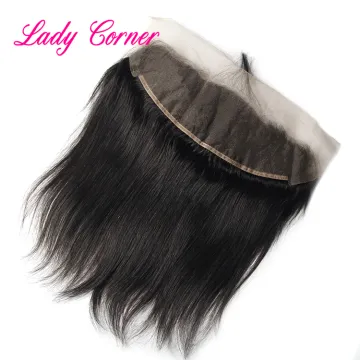 high quality hair 13*4 Lace Frontal Closure With Baby Hair cambodian hair Ear to Ear Lace closure