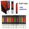 Barres jetables Puff Flex Flex 2800 Puffs