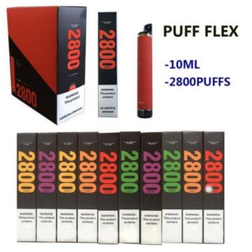 Puff de atacado Flex 2800 Puffs descartáveis ​​barras