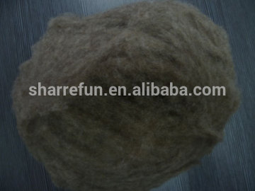 Manufacture quality Chinese Sheep Wool Brown Color 19.5mic/30-32mm