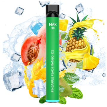 도매 Mak Bar 600 퍼프 일회용 vape 포드