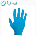 Medical consumbles Powder free blue Nitrile gloves