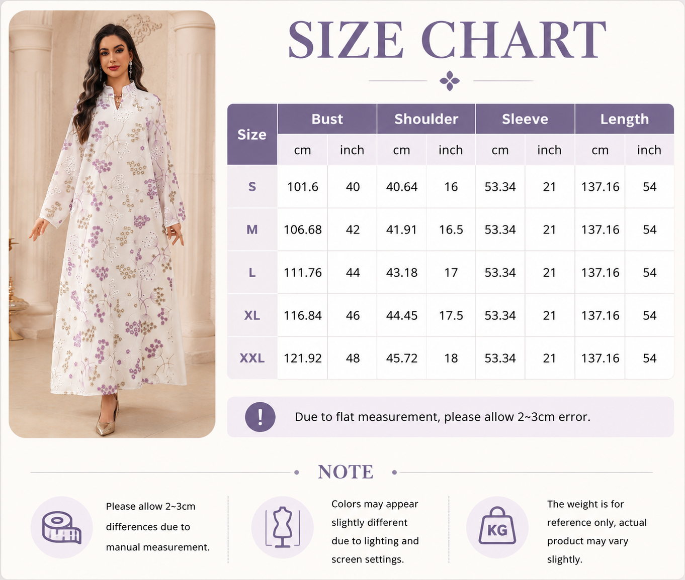 Floral Embroidered Abaya Dress with Jacquard Texture