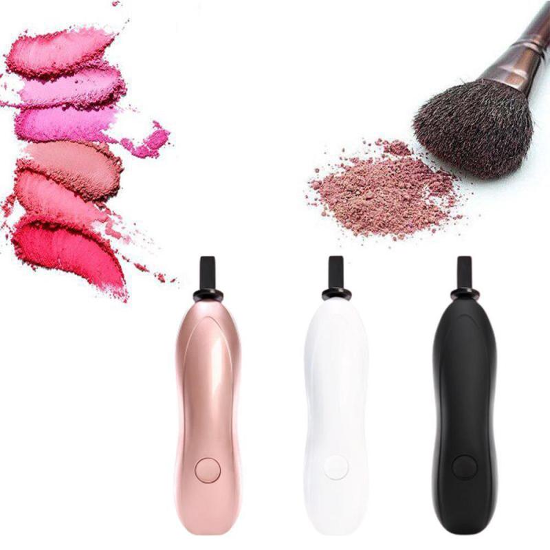 1PC Electric Makeup Brushes Set Cleaner Dryer Convenient Silicone Brush Make Washing Tool Cleaning up Machine Cleanser E7F1