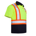 ANSI Safety Workwear Short Sleeve T-shirt με τσέπη