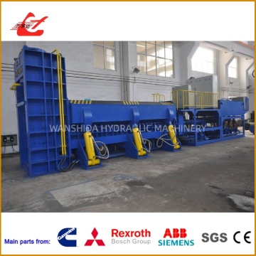 Tesoura enfardadeira hidráulica de alta eficiência para reciclagem de metal