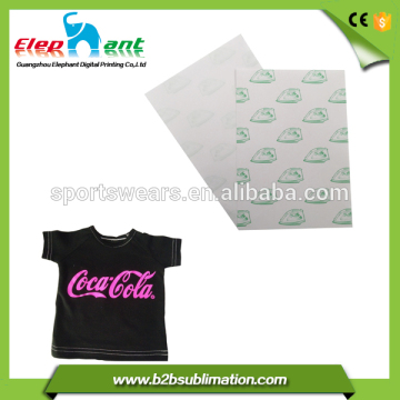 Dark laser a4 size heat transfer paper for cotton