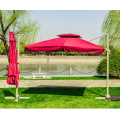 Practical outdoor side umbrella