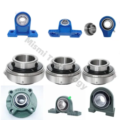 MISMI UC203 Pillow Block Insert Ball Bearing: Eccentric Pin Compatible