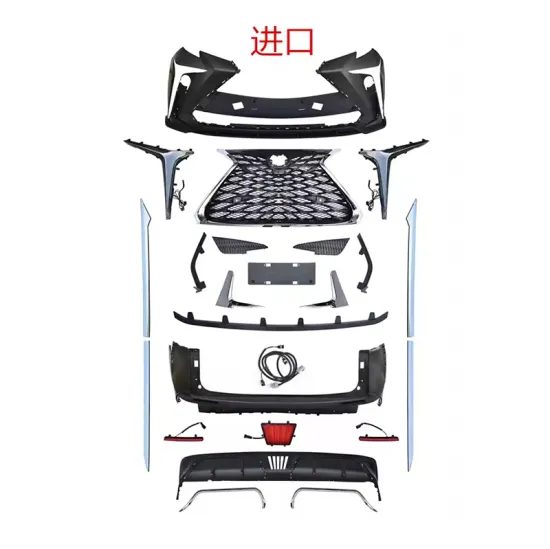 2022 New High Quality PP Plastic Auto Bodykit with Front and Rear Bumpers for Land Cruiser LC300