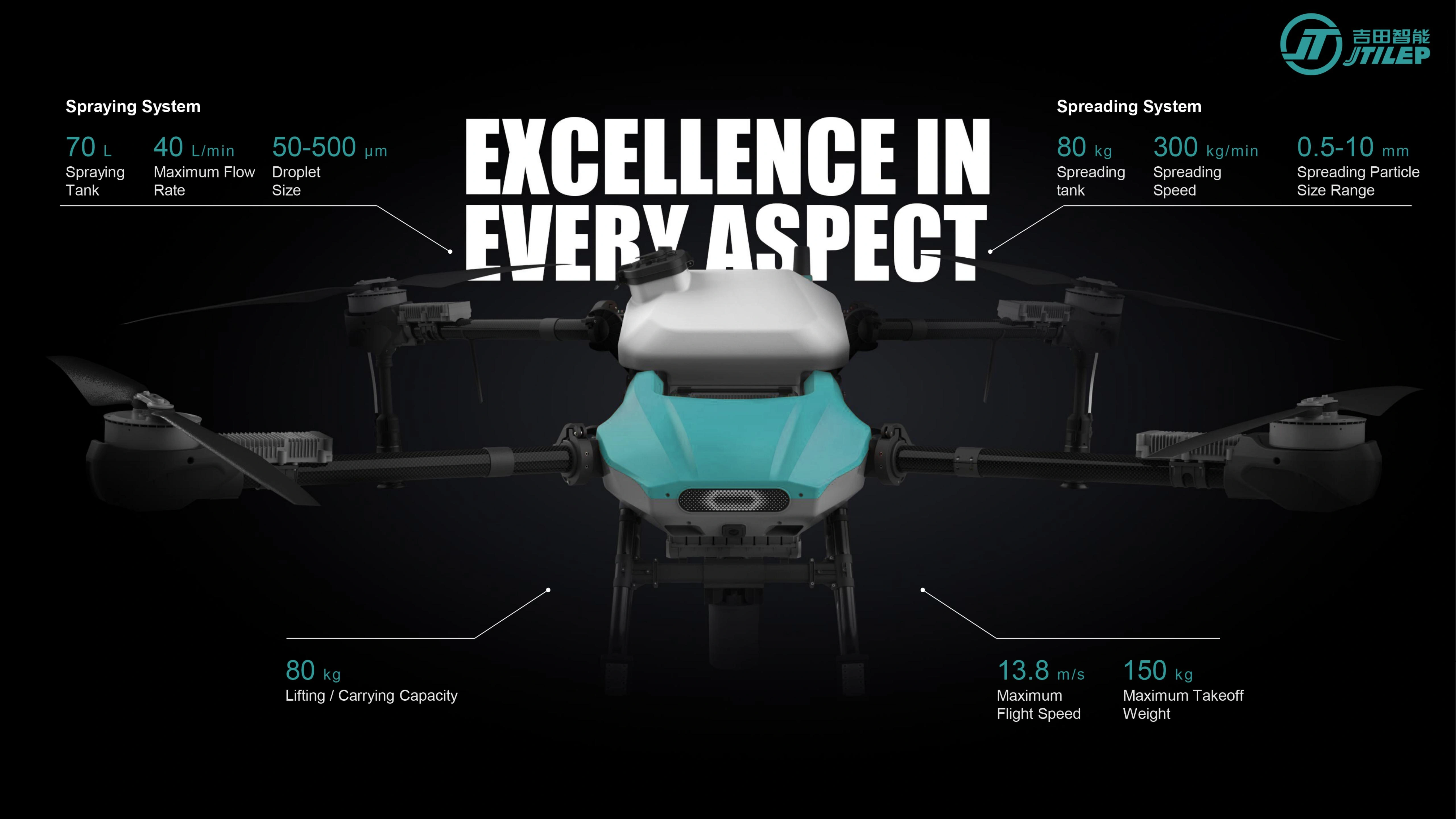 70L Agricultural Drone