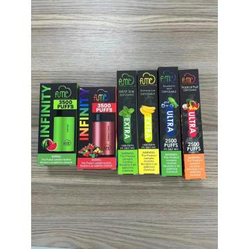 일회용 vape fume 추가 1500 퍼프 키트