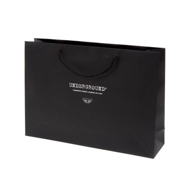 Custom Logo Printed Luxury Merchandise Retail Euro Tote Bags for Clothes