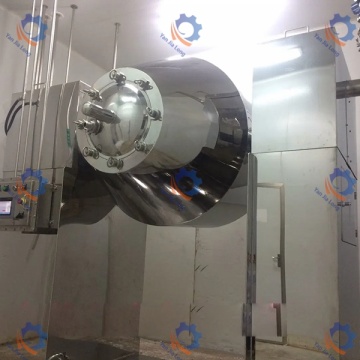 Bubuk pengering vakum putar kerucut ganda