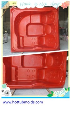 Prodotti di plastica più venduti Attrezzatura rilassante Attrezzatura pieghevole stampi da bagno acrilici