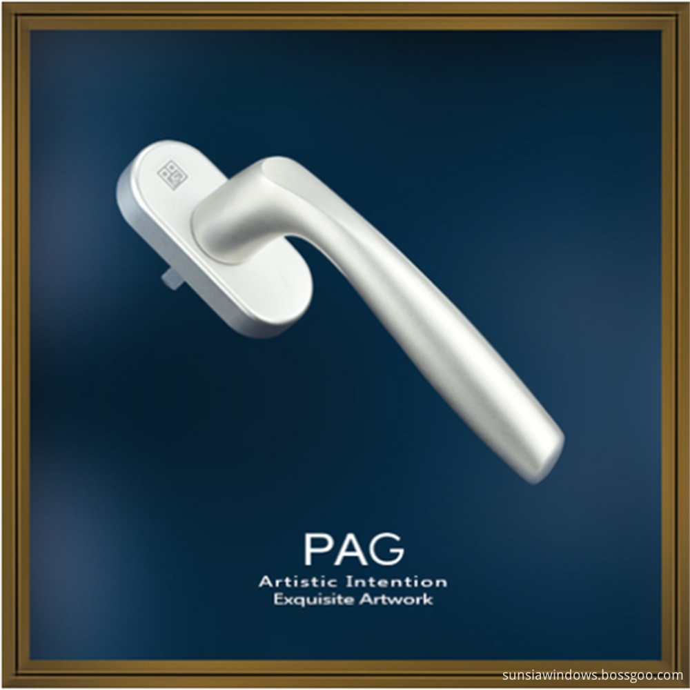 aluminium facy door and window accessories spindle handle
