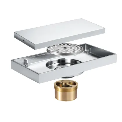 Insert tile floor drain Bathroom anti-odor shower drain