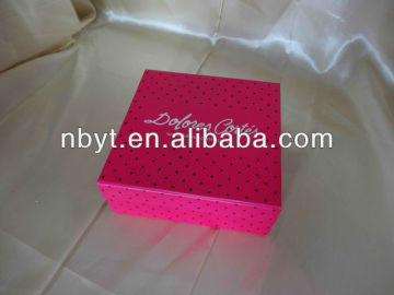 Red Falting Geschenkbox mit Logo