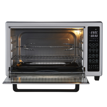 45L Air Fryer Oven with Rotisserie: Digital, 1800W, 10-in-1 Convection Mini Oven & Grill