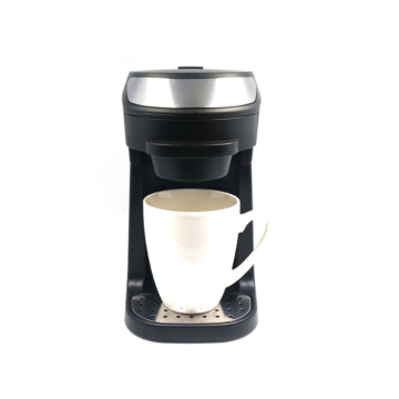Portable Single Cup Electric Coffee Maker with Light Indicator
