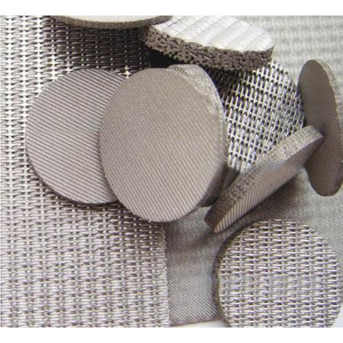 the filter disc of 5-layer sintered wire mesh