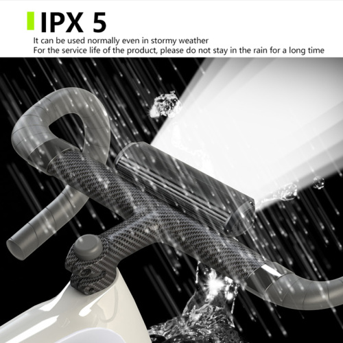 વોટરપ્રૂફ બાઇક હેડલાઇટ એલ્યુમિનિયમ યુએસબી રિચાર્જ સાયકલ લાઇટ