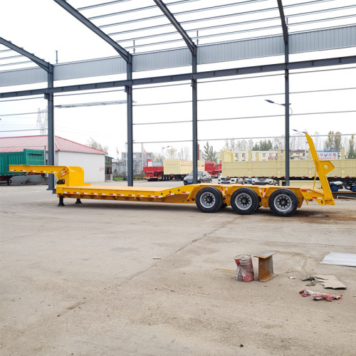 Close-Coupled High-Low-High Lowbed Trailer