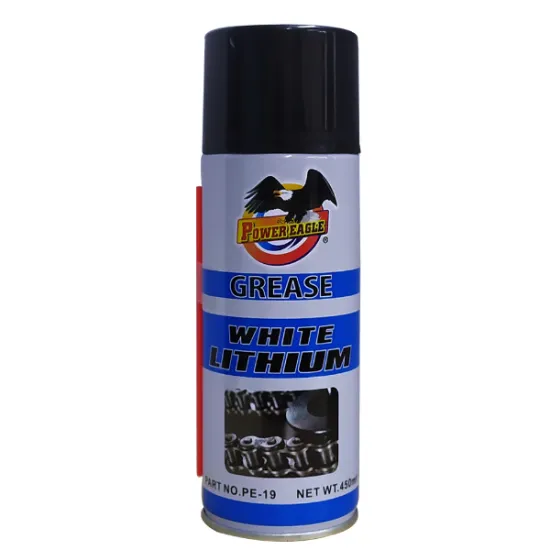 PowerEagle High Quality White Spray Lithium Grease 450ml - Auto Care Product
