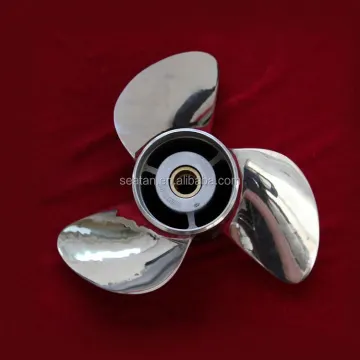 3-Blade YAMAPARTS Stainless Steel Marine Outboard Propeller