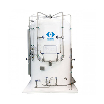 7500l Lo2 chemical pharmaceutical machinery Micro Bulk tank