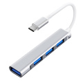 4 In 1 USB C Hub USB3.0 Adapter