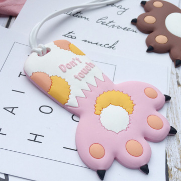 Custom Logo PVC Luggage Tag - Hot Selling Soft Rubber Travel Tag