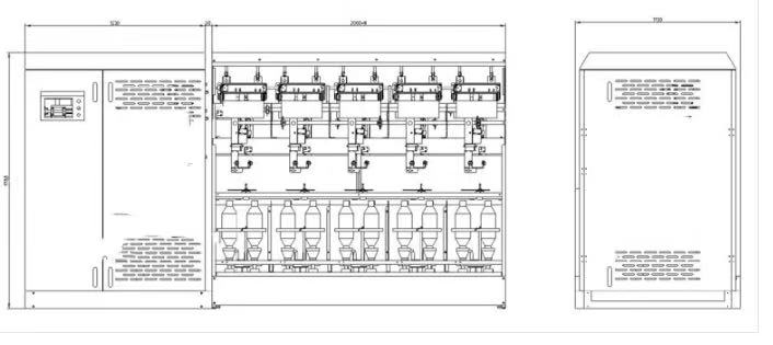 large package twisting machine