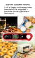 Ψηφιακό θερμόμετρο κρέατος με οθόνη LED