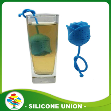 Rose Shape Silicone Tea Bag Infuser